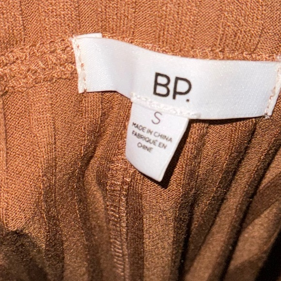 SMALL NEW BP. Ribbed Knit Streachy Pull On Pants - Picture 6 of 6